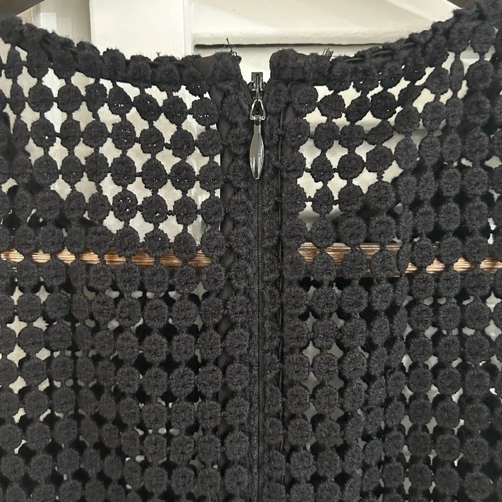 WHBM Black Lace Sheath Dress - Picture 9 of 11